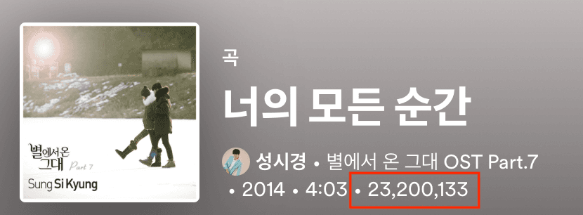 스크래핑으로 웹에서 제공되는 재생횟수 가져오기
